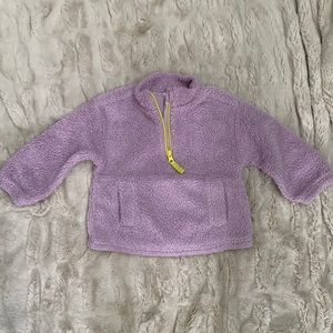 Purple Sherpa fleece